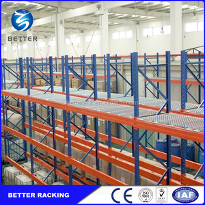 Gudang Penyimpanan Rak <span class=keywords><strong>Pallet</strong></span> Tugas Berat <span class=keywords><strong>Wire</strong></span> Mesh <span class=keywords><strong>Decking</strong></span> - Product Image 4