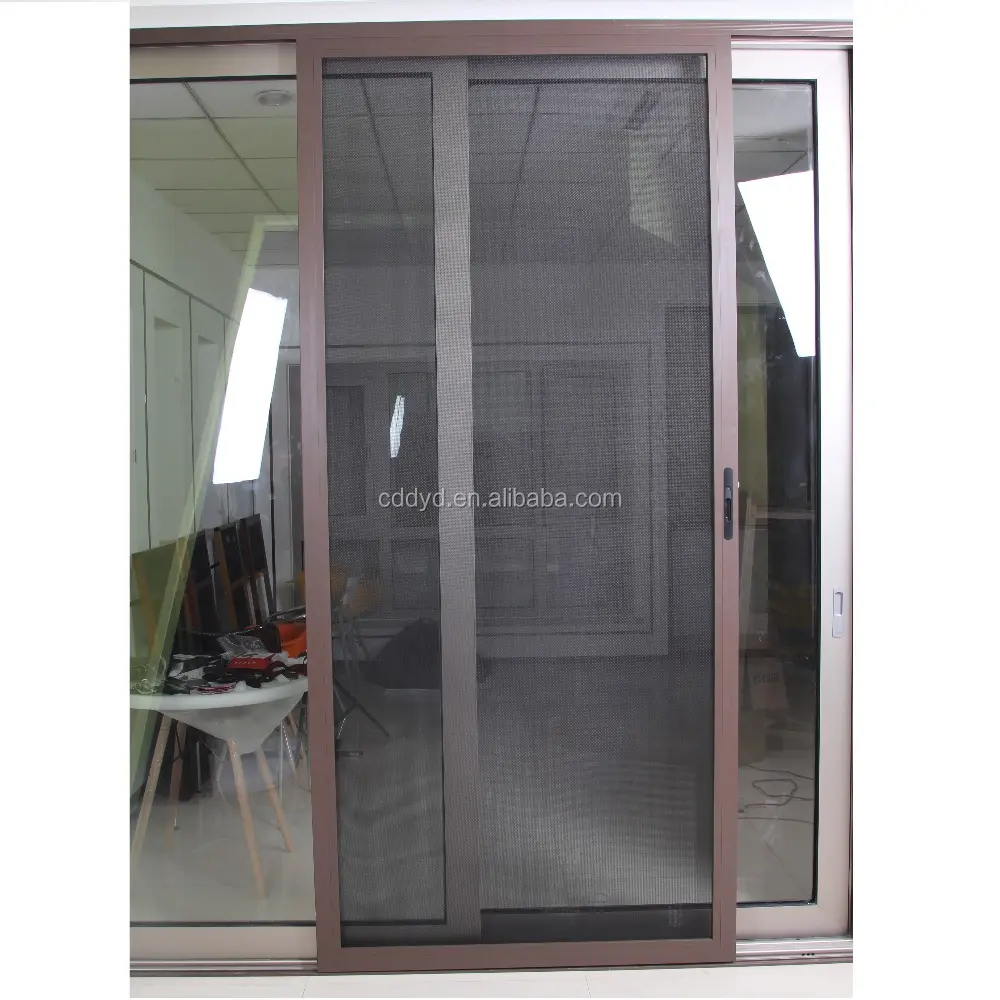 Hennesa Security Aluminum Screen Door Stainless Steel Insect Screen Window And Door