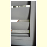 Volets de fenêtre modernes en aluminium pour extérieur, persiennes de sécurité intérieures, volets extérieurs, stores.