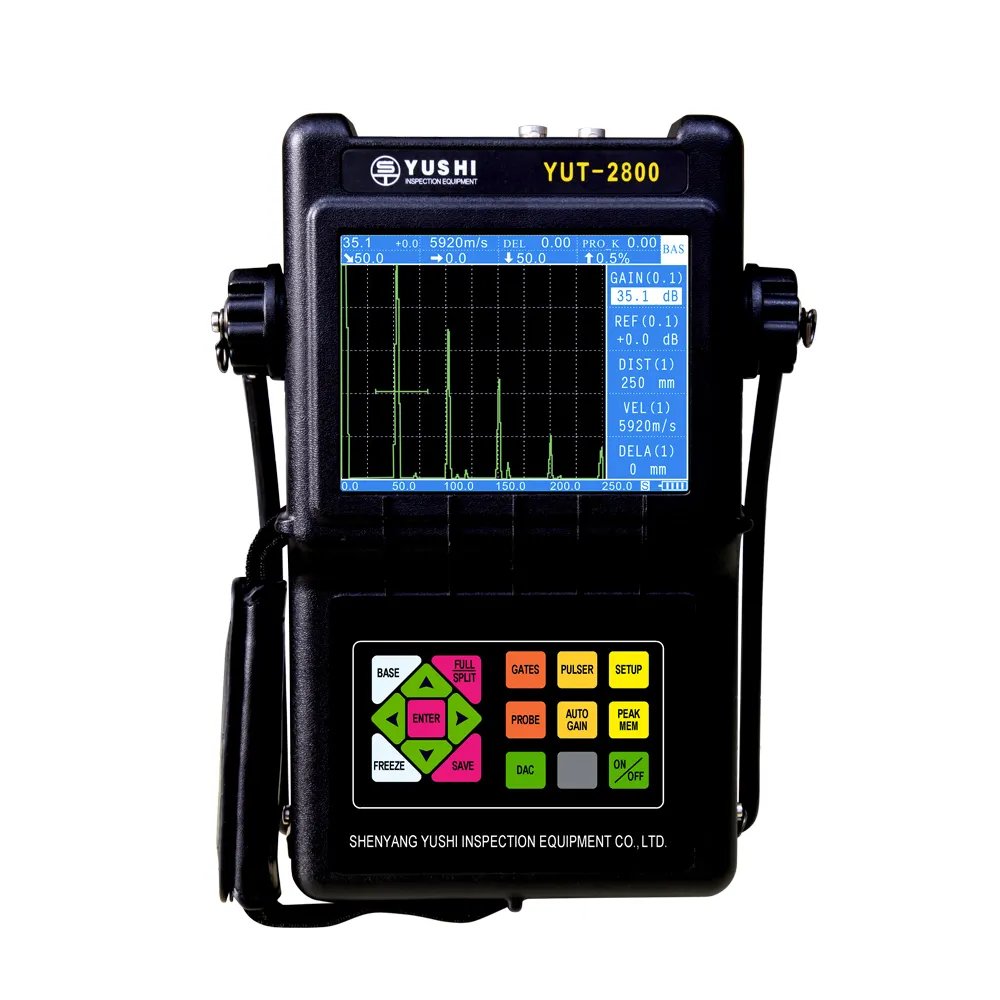 YUSHI YUT-2820 Digital Portable Ultrasonic Flaw Detectors For Oil & Gas Pipelines