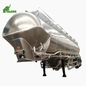 Aluminium 3 Essieux 40 tonnes 50 tonnes V Type Bulk Ciment Réservoir Cendres Volantes Ciment Bulker Silo Tanker <span class=keywords><strong>Pneumatique</strong></span> <span class=keywords><strong>Semi</strong></span> Camion Remorque à <span class=keywords><strong>Vendre</strong></span> - Product Image 5