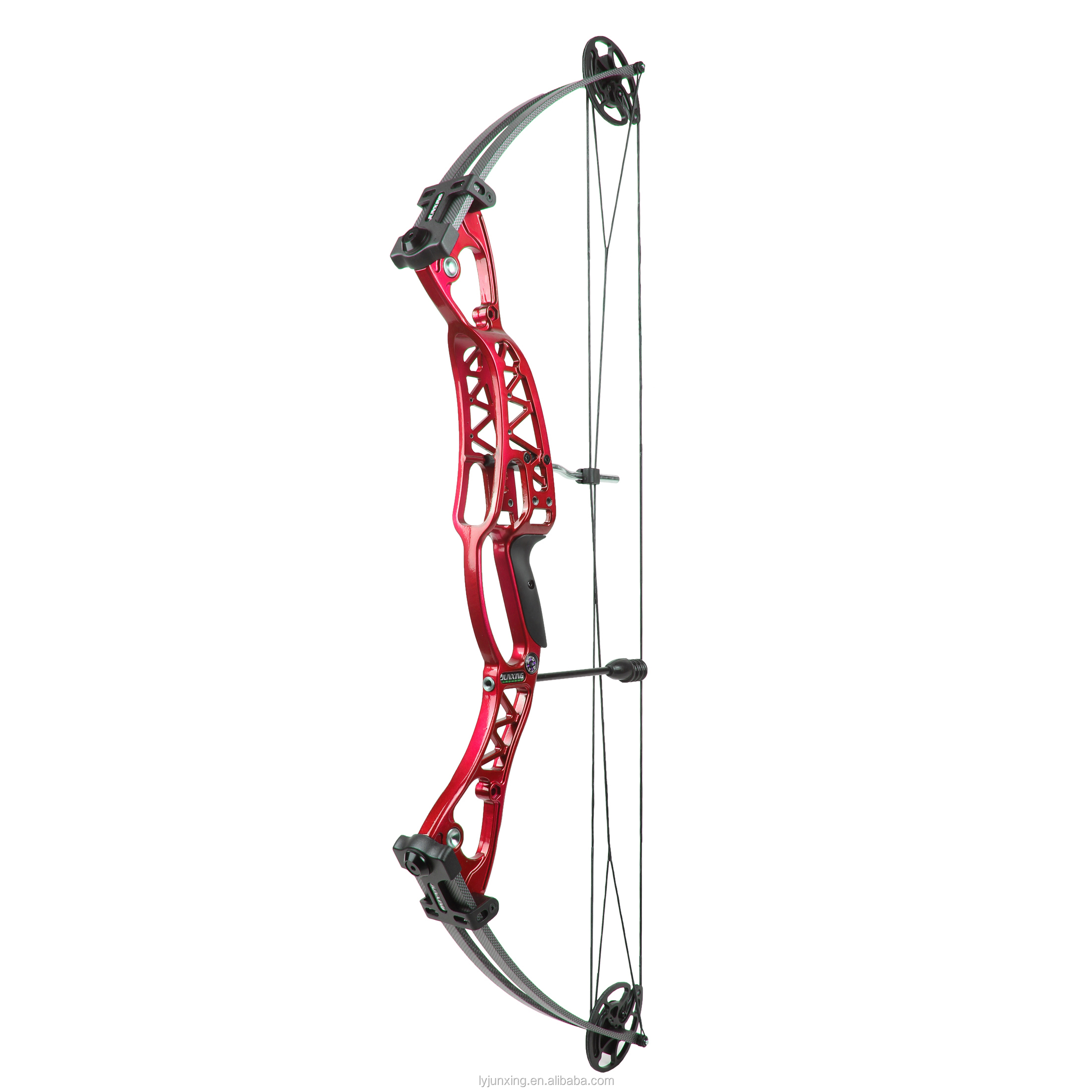 Arc recourbé pour la pêche, la chasse, le tir à l'arc - 18 à 25 kg - Réglable - Main droite - Pour tir à l'arc, chasse, pêche, tir (kit 2