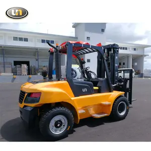 7 Ton Forklift Dock And Port Transport Diesel Forklift