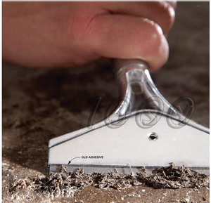 Décapant manuel industriel pour carreaux de ciment lourds avec lame en acier au carbone - Product Image 3