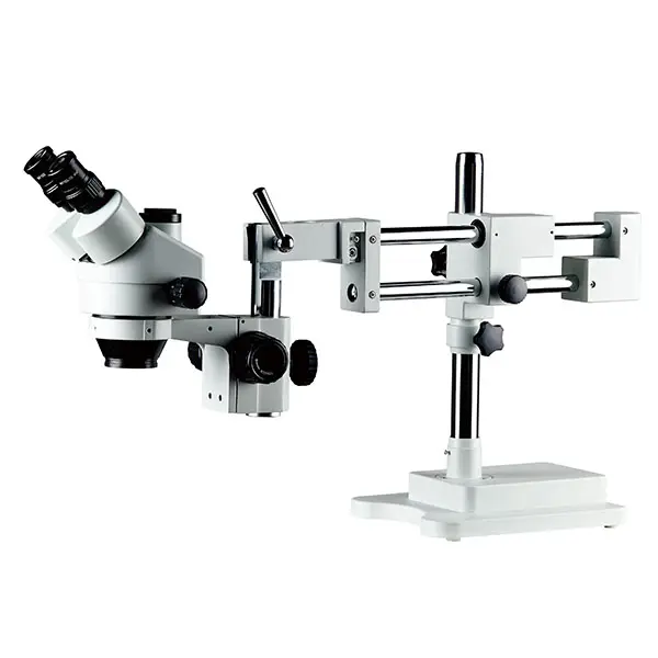 TXB2-D10 Zoom Stereo Microscopio 7X-45X Nuovo Trinoculare Stereo Microscopio Con LED Anello di Luce