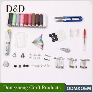Nouvelle arrivée petite taille coloré boîte <span class=keywords><strong>à</strong></span> <span class=keywords><strong>couture</strong></span> kit avec fixation en plastique ciseaux - Product Image 5