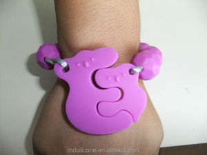 Personnalisé Silicone Bébé de Dentition Dentition Mâcher Perles Pendentif <span class=keywords><strong>Bracelet</strong></span>/<span class=keywords><strong>Bracelet</strong></span>/Bijoux Infirmière - Product Image 3