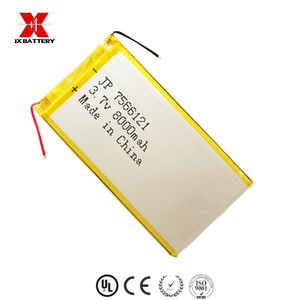 תא סוללה בקיבולת גדולה נטענת 7565121 <span class=keywords><strong>lipo</strong></span> הסוללה 3.7 v 8000 mah עבור אישית בנק כוח - Product Image 3