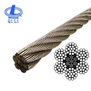 Sus 304 Stainless Steel Wire Rope /Stainless Steel Soft Wire Rope 316L/Stainless Steel Spring Wire RopeでNantong