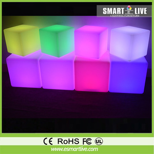 Cambio de Color de <span class=keywords><strong>la</strong></span> venta caliente colorido muebles <span class=keywords><strong>bar</strong></span> asientos batería de litio led cube taburete de <span class=keywords><strong>la</strong></span> barra - Product Image 2