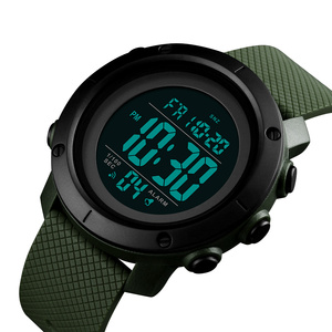 Montre électronique <span class=keywords><strong>Skmei</strong></span> <span class=keywords><strong>1426</strong></span>, résistante à l'eau 5 ATM, OEM ODM, fond en acier inoxydable, double affichage de l'heure - Product Image 4