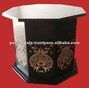 Décoratif Pied De Table En Marbre - Product Image 1