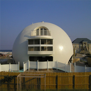 مصنع هيكل فولاذية في الصين ، خيمة منزل على شكل قبة فنية زخرفية وإطار فضائي فولاذية للبناء والزجاج - Product Image 4