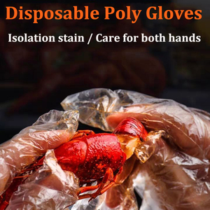 PE desechables para el hogar manipulación de alimentos guante de plástico guantes de mano de protección fabricantes en China - Product Image 4