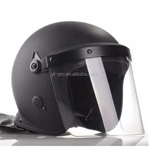 Mặt nạ khí móc đầy đủ mặt PC Visor ABS chống bạo động kiểm soát Mũ bảo hiểm