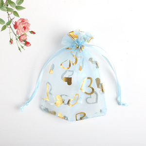 Bolsas de Organza de 9*12cm con Cordón, Bolsitas de Malla para Regalos, Bolsas de Sobre para Joyería, Bolsas a Granel para Bodas, Fiestas, Baby Shower, Bolsas para Dulces - Product Image 6