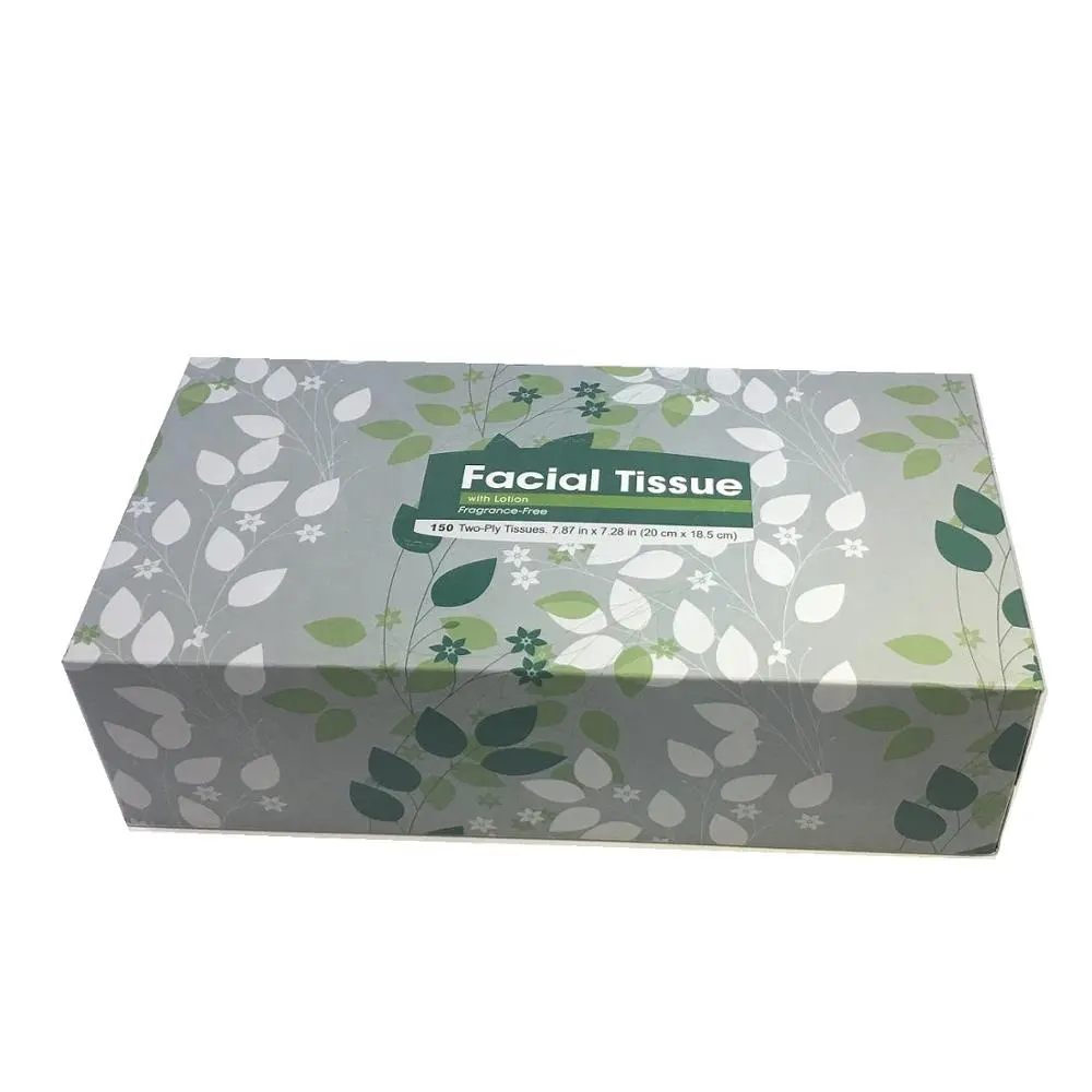 Best quality ultra soft lotion facial tissue in soft pack and box