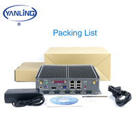 Placa Base Industrial Mini ITX Intel Integrada Sin Ventilador de Cuatro Núcleos J1900 con Soporte para RS485 y LPT
