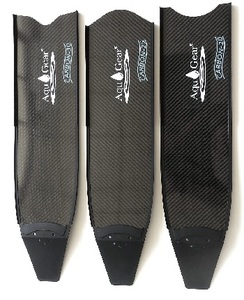 ครีบว่ายน้ำคาร์บอนไฟเบอร์100% พร้อมผลิตภัณฑ์เกรดพรีเมี่ยมใบมีดยาว - Product Image 1