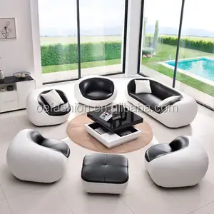 OE-FASHION Leisure modern business visitors designer creative leather sofa