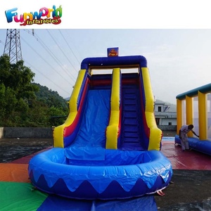 Château gonflable avec toboggan aquatique, toboggan aquatique <span class=keywords><strong>de</strong></span> jardin, vente <span class=keywords><strong>de</strong></span> toboggans aquatiques près <span class=keywords><strong>de</strong></span> chez moi - Product Image 5
