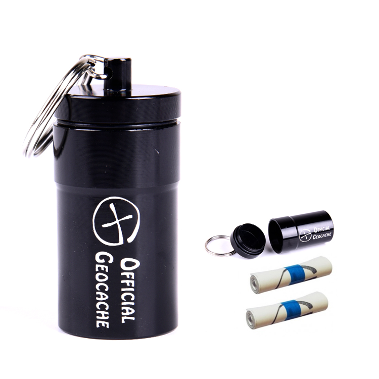 Водонепроницаемый алюминиевый брелок для ключей, 32*68 мм