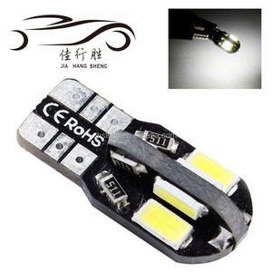 Luz <span class=keywords><strong>LED</strong></span> <span class=keywords><strong>Canbus</strong></span> <span class=keywords><strong>T10</strong></span> 8smd 5630 5730 para coche, sin ERROR OBC, <span class=keywords><strong>T10</strong></span> W5W 194 SMD, luz de liquidación - Product Image 1