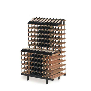 Estante modular de madera y metal para vino, kits comerciales para supermercado y tiendas - Product Image 2