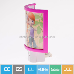 Lame bois veilleuse, décorations pour <span class=keywords><strong>photo</strong></span>, encadrement d'ombre, led, prise <span class=keywords><strong>de</strong></span> veilleuse - Product Image 5