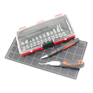 Deluxe Hobby Craft Knife Kit Carving Knives Woodworking Tools Set Multifunction