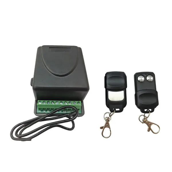 Radio Remote Control RC Transmitter Receiver for garage door 2 channel 433Mhz JJ-JS-091