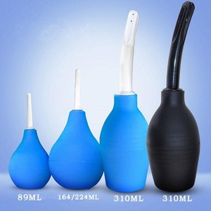 Unisex <span class=keywords><strong>Anal</strong></span> Douche siyah ve mavi silikon top vajina temizleyici <span class=keywords><strong>Anal</strong></span> seks için seks oyuncakları - Product Image 2