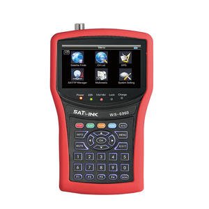 Reale Analizzatore di Spettro DVB-S2 <span class=keywords><strong>Finder</strong></span> e Mpeg-4 C/Ku <span class=keywords><strong>Band</strong></span> Satlink Ws-6960 HD Satellite <span class=keywords><strong>Finder</strong></span> Meter Con 3.5 Pollici LCD - Product Image 2