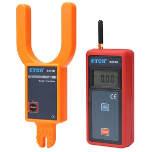 Meteran Jepit Digital, Multimeter Nirkabel H // L Voltase Forked Meteran Arus Meter Penjepit ETCR9310B