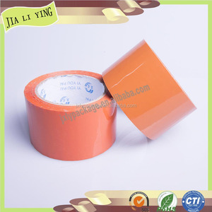 Naranja Color de Opp <span class=keywords><strong>Cinta</strong></span> <span class=keywords><strong>Adhesiva</strong></span> de <span class=keywords><strong>Goma</strong></span> Embalaje Industrial Utilizado para Producto Vinculante - Product Image 5