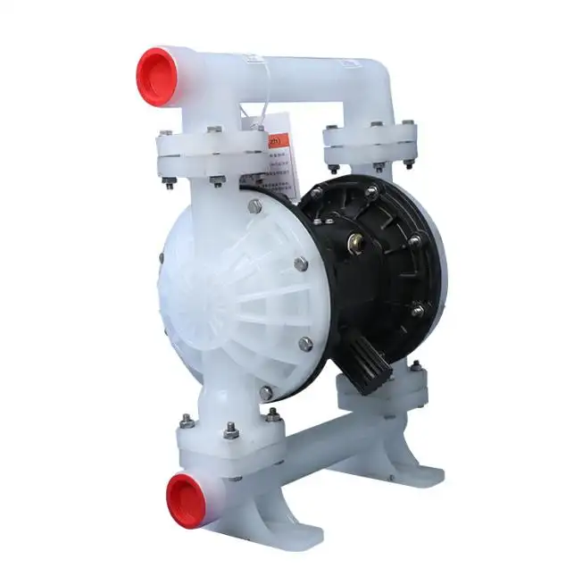 Pneumatic Diaphragm Pump Suppliers QBY Plastic Pneumatic Double Diaphragm Pump