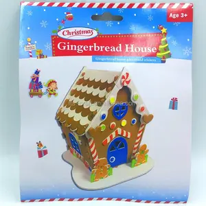 Kerstmis Peperkoek Huis Diy Craft Eva Schuim Ambachtelijke Kit