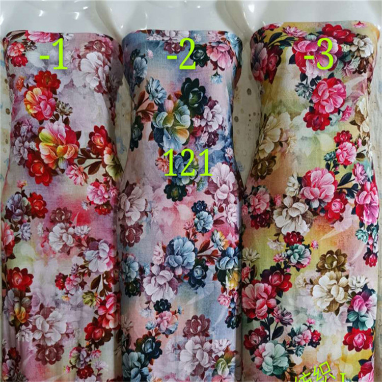 Красота вискоза штаны-шаровары с рисунком из вискозной ткани для платья Пижама домашняя одежда