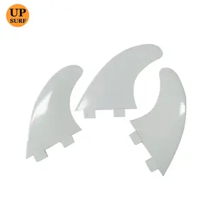 Hot Sale White double tabs Fins G5 Plastic Surf Fins for Surfboards