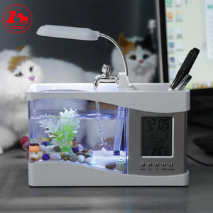 Mini <span class=keywords><strong>Desktop</strong></span> <span class=keywords><strong>Usb</strong></span> <span class=keywords><strong>Aquarium</strong></span> Mini <span class=keywords><strong>Fish</strong></span> <span class=keywords><strong>Tank</strong></span> Led <span class=keywords><strong>Desktop</strong></span> <span class=keywords><strong>Aquarium</strong></span> <span class=keywords><strong>Usb</strong></span> <span class=keywords><strong>Aquarium</strong></span> Met Led Lamp Licht <span class=keywords><strong>Lcd</strong></span>-Scherm En Klok - Product Image 4