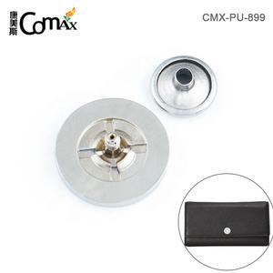 20Mm Zilveren Gravure Logo Metalen Naamplaatje Met Klinknagelfixatie Voor Portemonnees Tassen Handtassen - Product Image 2