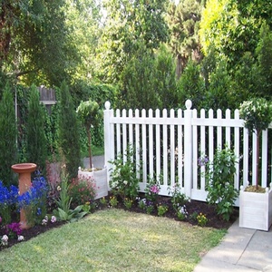 Pvc barato cerca de la valla de jardín de plástico blanco cerrado valla - Product Image 2