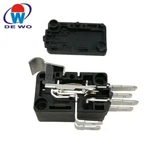 Microswitch Switch Electric Switch DEWO DV16 Series Micro Switch 3-pin Ultra Long Straight Handle Lever Micro Limit Switch 16A 250V Kw7-9 Microswitch