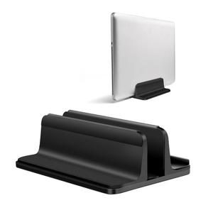 2026 supporto per Laptop verticale amazon di tendenza per <span class=keywords><strong>Macbook</strong></span> <span class=keywords><strong>Air</strong></span> <span class=keywords><strong>Pro</strong></span> 13 15 supporto per Desktop in alluminio con Dock regolabile per superficie - Product Image 3