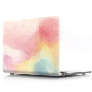 Coque rigide pour MacBook Pro, effet arc-en-ciel, étui pour ordinateur portable, barre de touche 15 ", A1707, A1990, A2159,, livraison directe