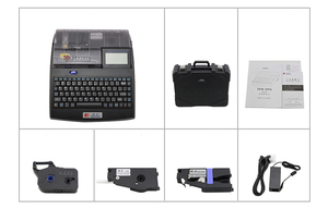 เครื่องพิมพ์ฉลากสายไฟแบบพิมพ์ความร้อนอัตโนมัติ เครื่องพิมพ์หลอดพีวีซี - Product Image 4