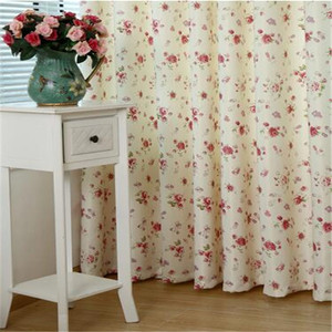 Rideaux électriques floraux vintage français rideaux de maison transparents blancs pour <span class=keywords><strong>motif</strong></span> tissé de salon - Product Image 4