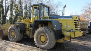 Machine à chargeur frontal lourd Komatsu WA470 d'occasion Chargeur payant Composant de moteur à noyau Charge nominale de 7 tonnes Moteur 194kw Excellent état - Product Image 6