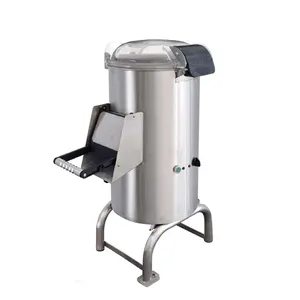 Commercial Automatic Electric Water Powered Potato Peeler And Slicer Machine