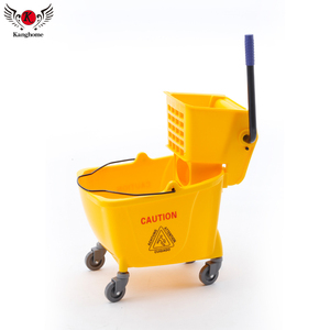Fábrica confiable 32L solo cubo de plástico Durable Lado de prensa de acero RP <span class=keywords><strong>Winger</strong></span> cubo toalla <span class=keywords><strong>Winger</strong></span> con ruedas para Hotel - Product Image 4